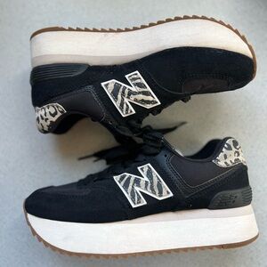 New Balance platform sneaker size 8